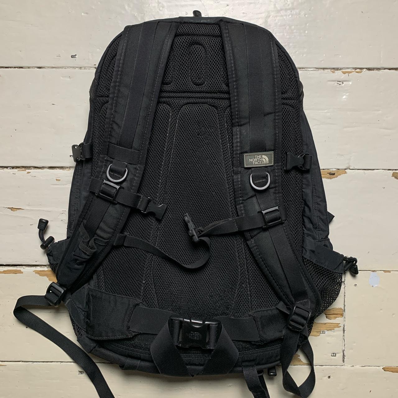 The North Face Surge Hiking Bag Rucksack Black and White