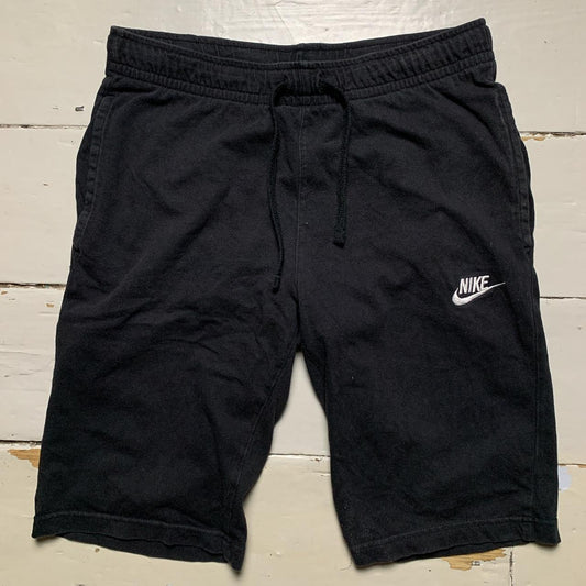 Nike Swoosh Shorts Black and White