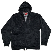 Mecca USA Vintage 90’s Velour Black Full Tracksuit (2XL)