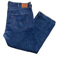 Levis 501 Baggy Navy Jeans (42W)