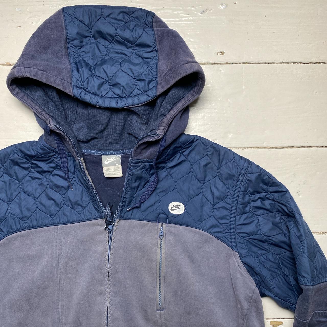 Nike Swoosh Vintage Quilter Navy Hoodie