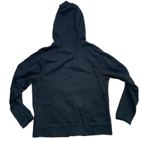 Nike Swoosh Black and White Hoodie (XS)