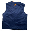 Workwear Navy and Orange Gilet (S)