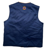 Workwear Navy and Orange Gilet (S)