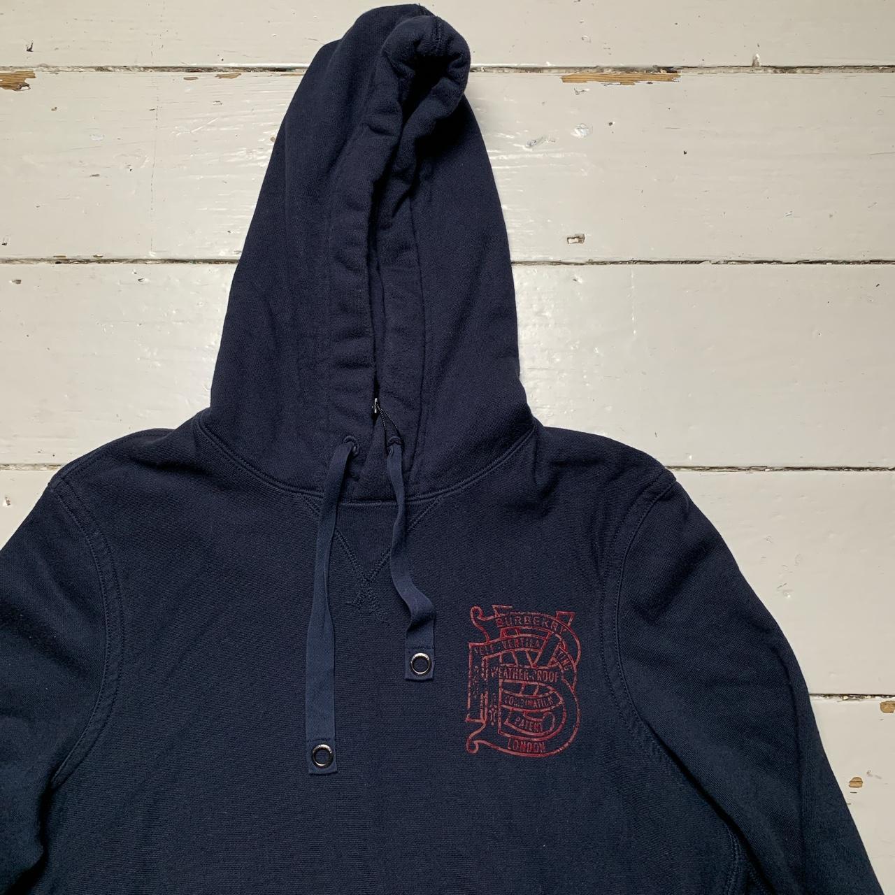 Burberry Brit Navy and Red Hoodie