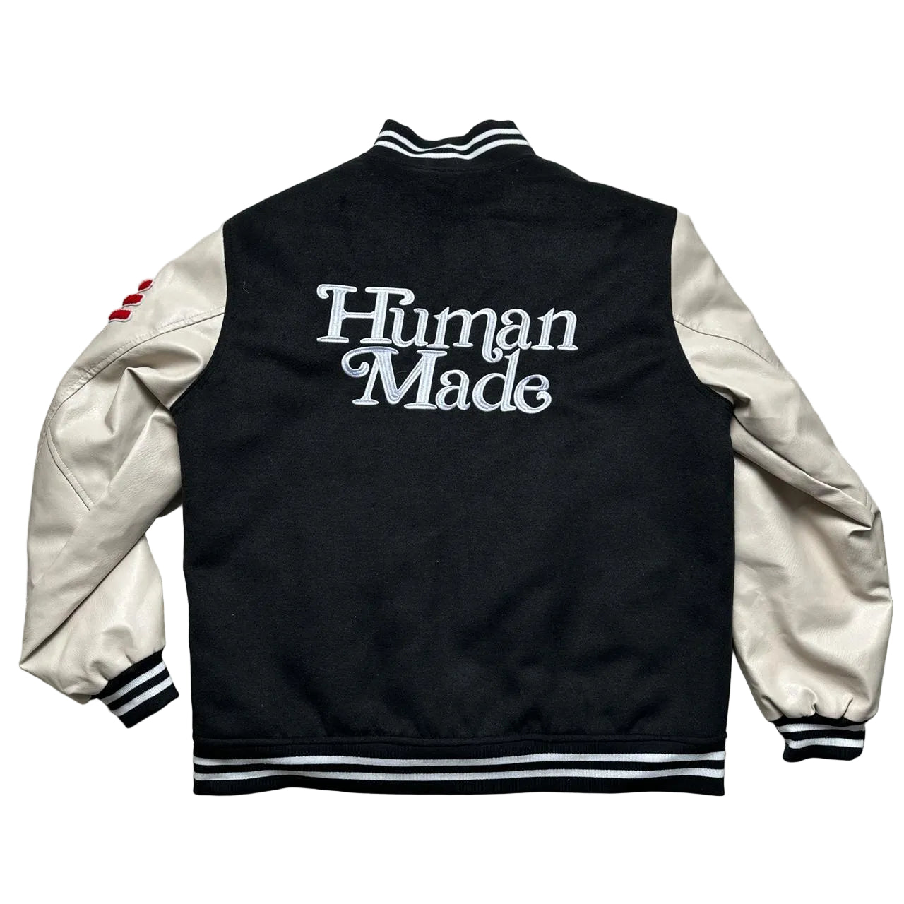 Human Made Letterman Dry Alls Girls Dont Cry Varsity Bomber Jacket