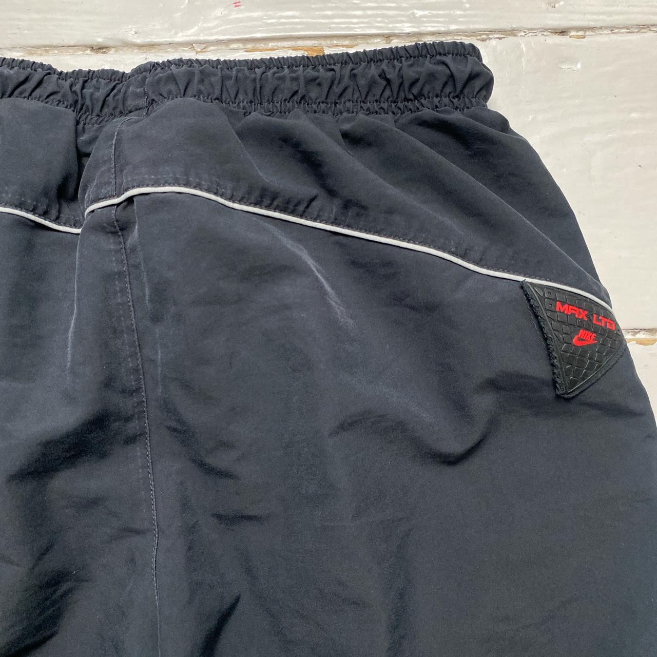 Nike Air Max LTD Black and Red Shell Track Pant Shorts