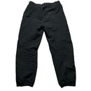Nike Shell Trackpant Baggy Tracksuit Bottoms Black and Gold (L)