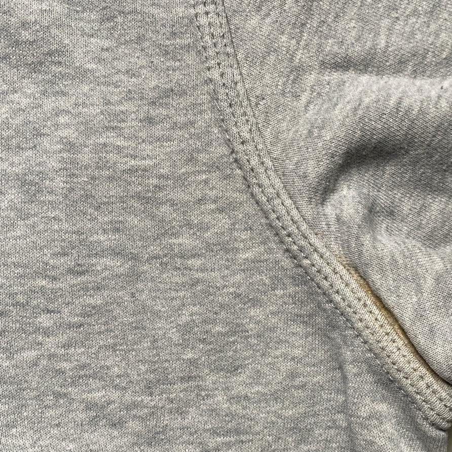 Nike Swoosh Grey and White Hoodie (XL)