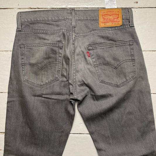 Levis 511 Grey Slim Jeans