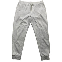 Ralph Lauren Polo Heather Grey and Black Pony Newer Season Full Tracksuit  (L/XL)