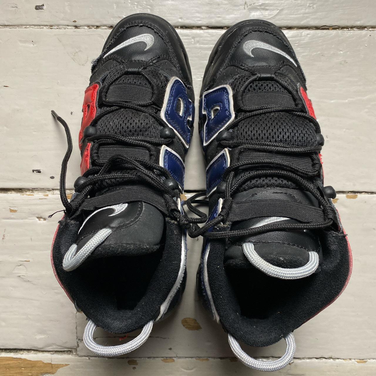 Nike Air More Uptempo Pippen Black Red and Navy