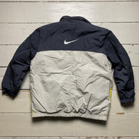 Nike Vintage Womens Reversible Fleece and Puffer Jacket