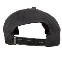 Stussy Vintage 90’s Green Brim Black and White Snapback Cap