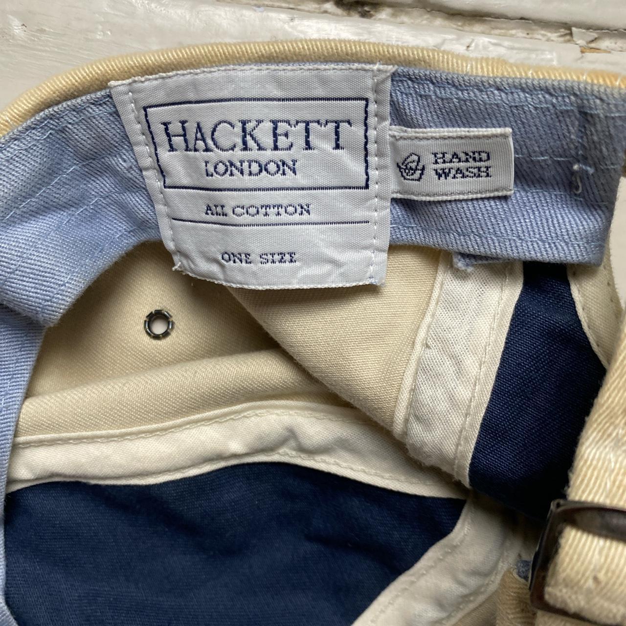 Hackett Great Britain Island Cream and Blue Cap