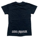 Dark Funeral Heavy Metal Goth Grunge T Shirt Black and White (S)