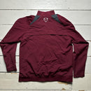 Nike Arsenal O2 Highbury Burgundy Vintage 2006 Football Tracksuit Jacket