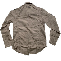 G Star Khaki Beige Military Army Shirt Jacket (M)