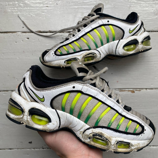 Nike Air Max Tailwind White Green and Black