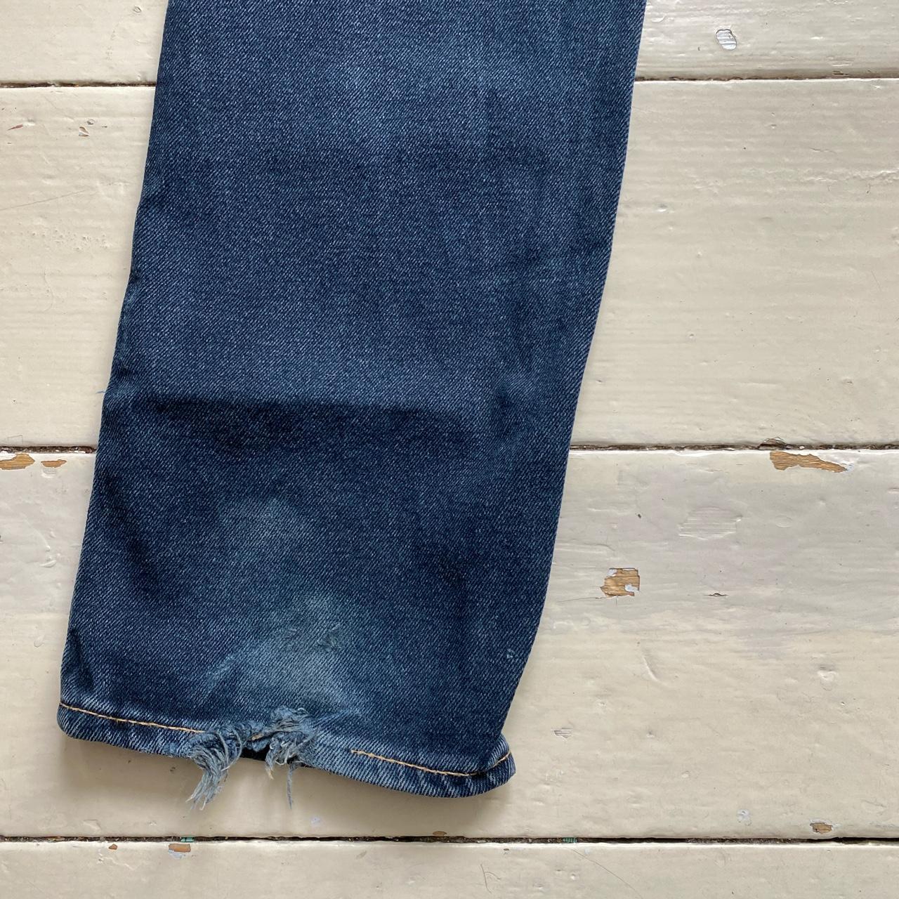 Levis 511 Navy Stonewashed Jeans