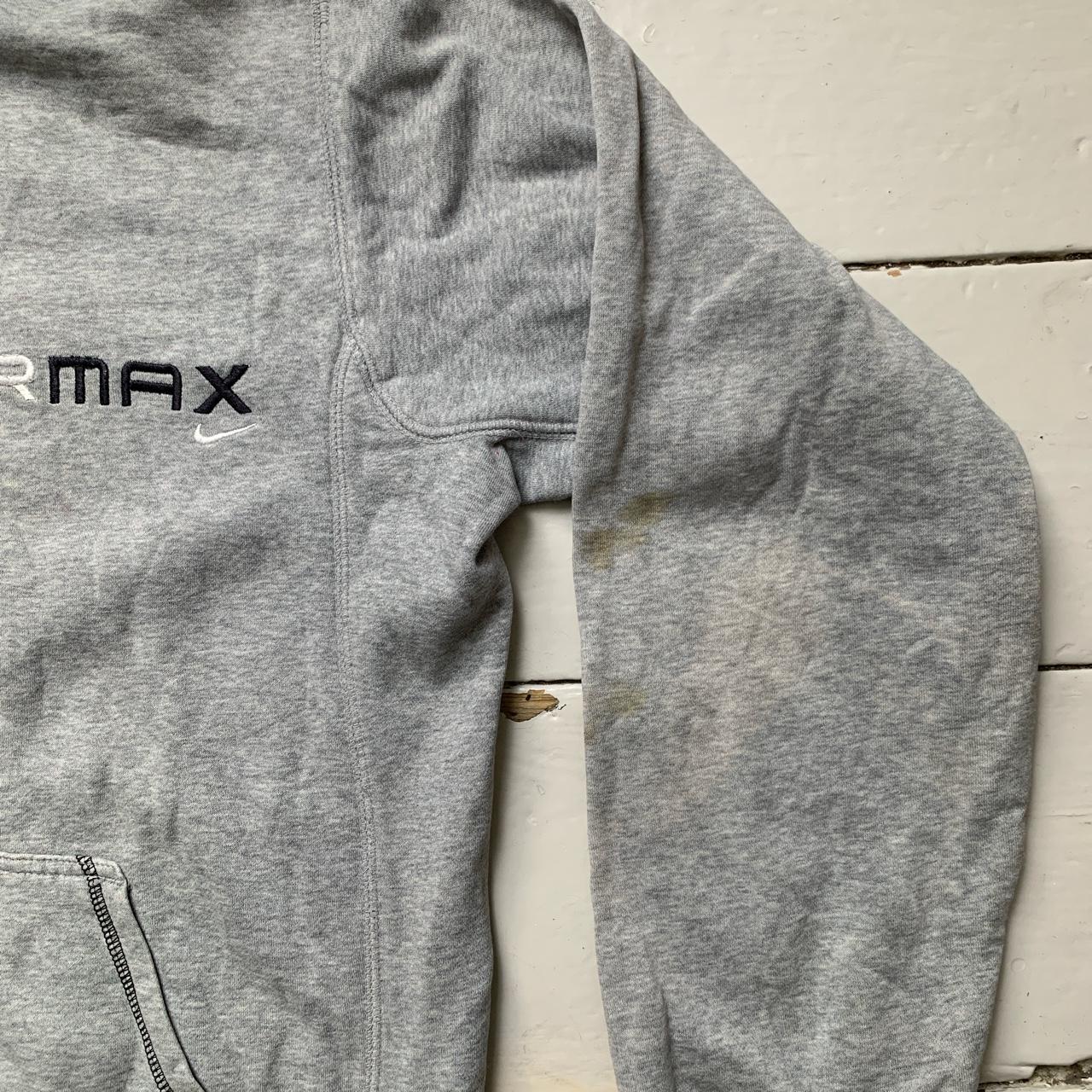 Nike Air Max Swoosh Vintage Spellout Grey Hoodie