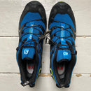 Salomon XA Pro Blue and Neon Green Trainers