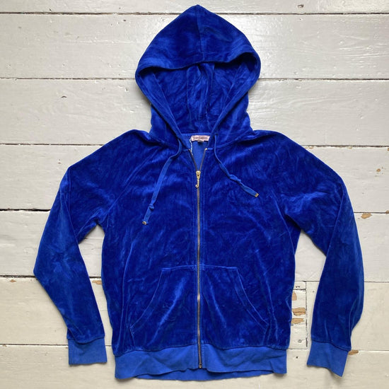 Juicy Couture Multi Colour Tracksuit Blue Velour
