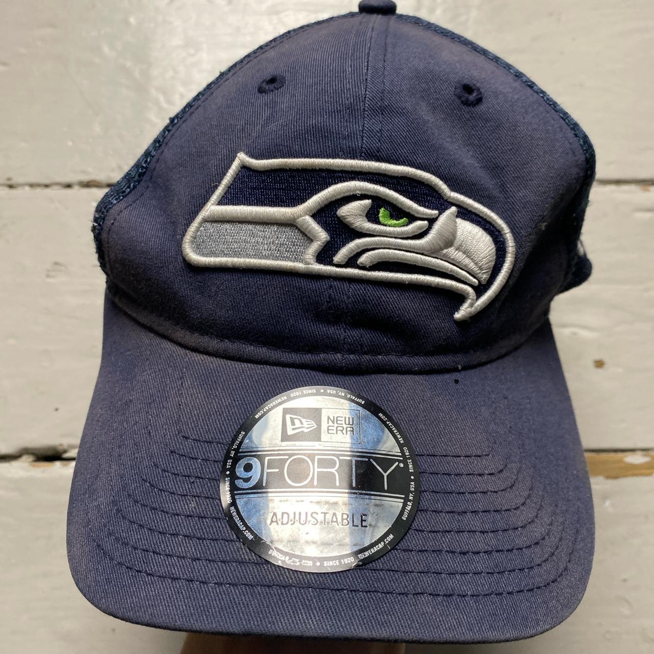 Seahawks NFL Trucker Cap Navy