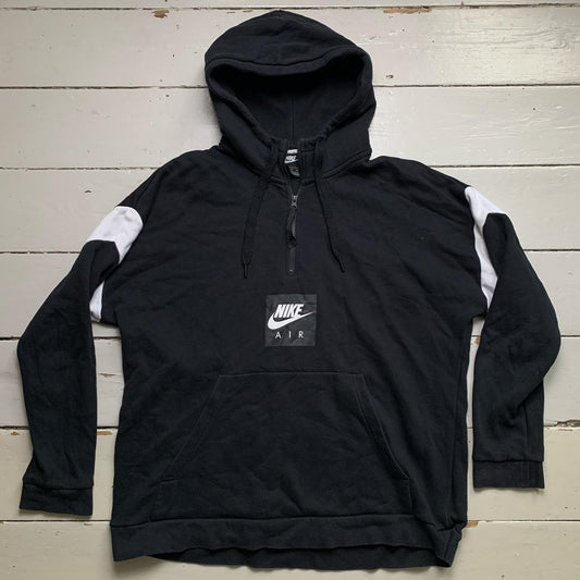 Nike Air Swoosh Black and White Hoodie