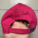 Adidas Pink and White Stripe Cap