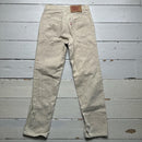 Levis 501 Vintage Cream Jeans