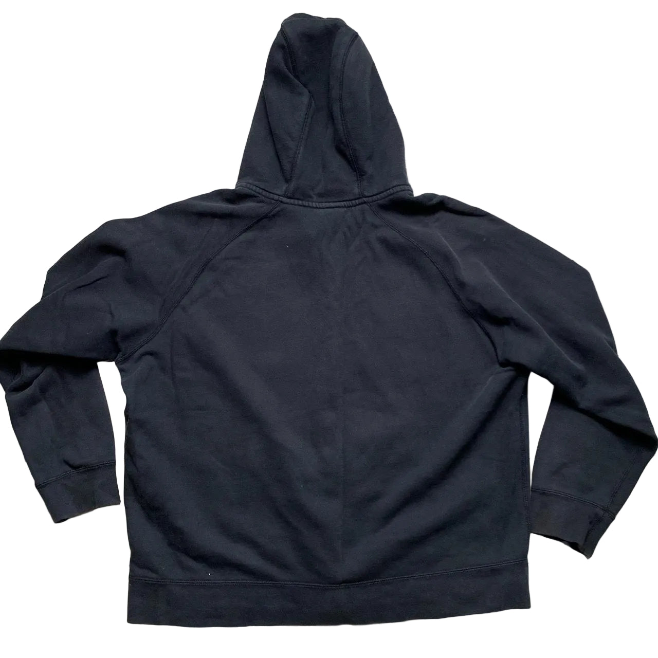 Nike Black on Black Swoosh Hoodie (2XL)