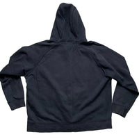 Nike Black on Black Swoosh Hoodie (2XL)