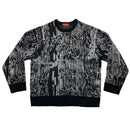 Supreme Trebark Grey Black and White Jumper (M)