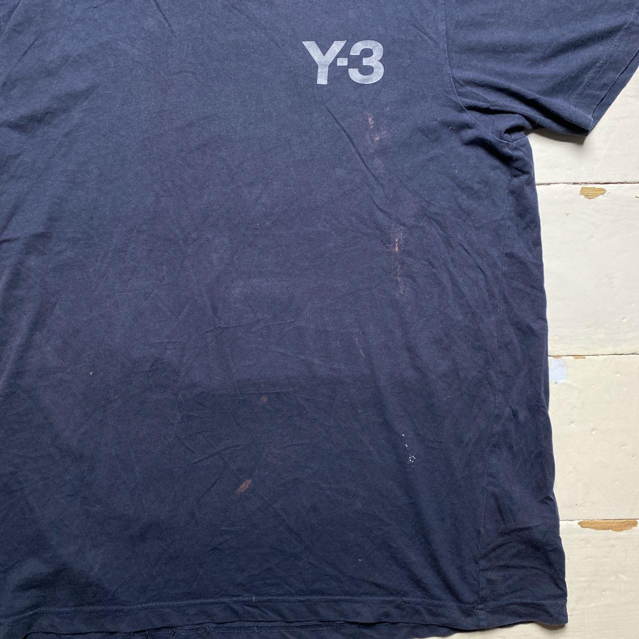 Y-3 Adidas T Shirt Navy