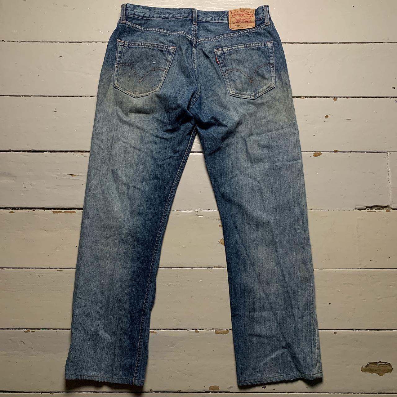 Levis 501 Vintage Baggy Stonewashed Jeans