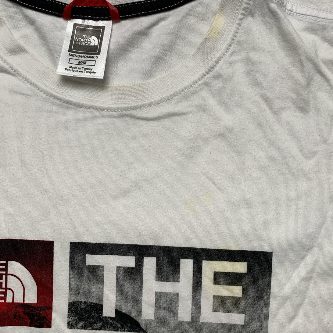 The North Face White T Shirt (M)