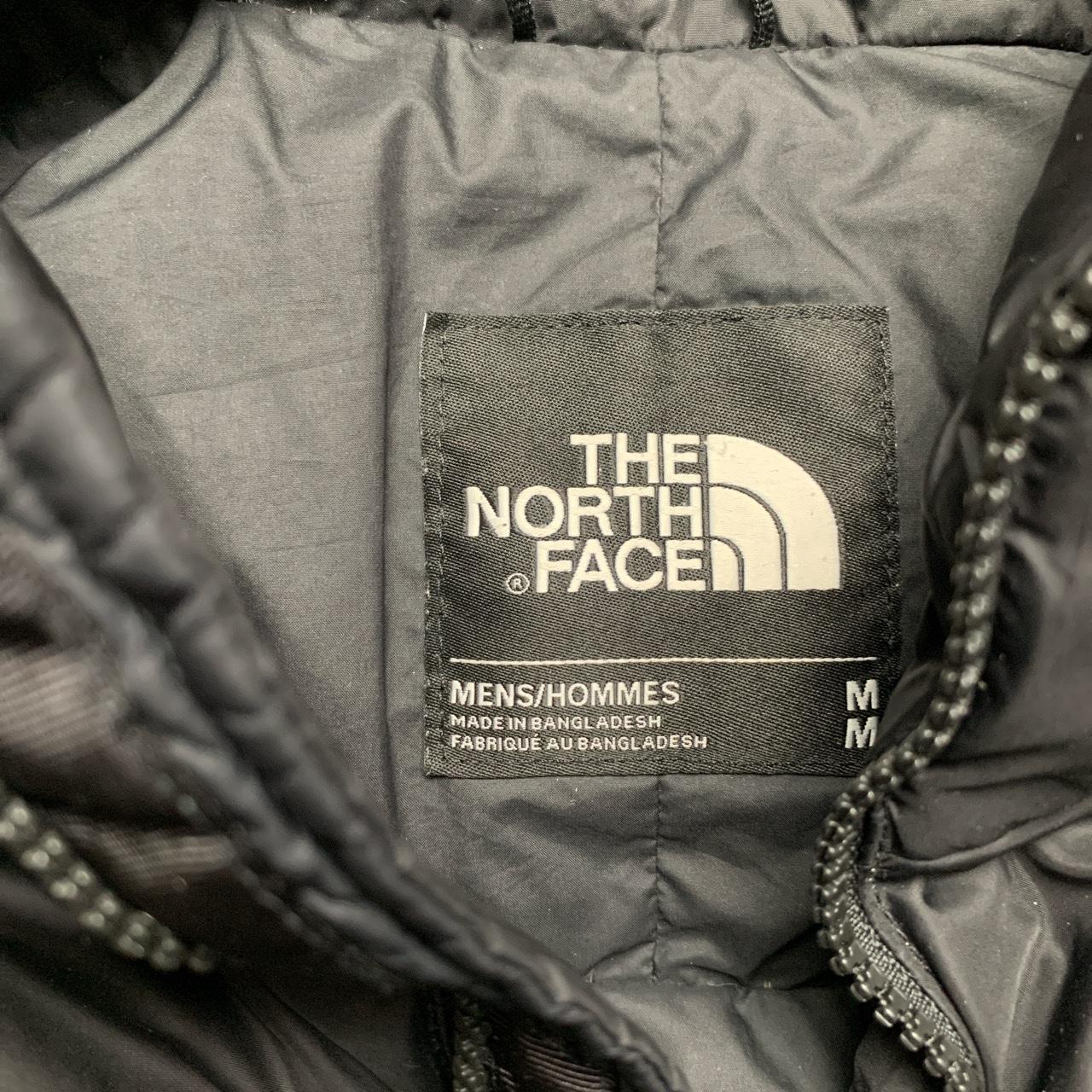 The North Face Nuptse 700 Black and White Gilet