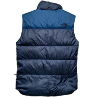 The North Face Nuptse 700 Two Tone Blue Gilet (XS)