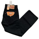 Levis 501 Jet Black Baggy Jeans (33W)
