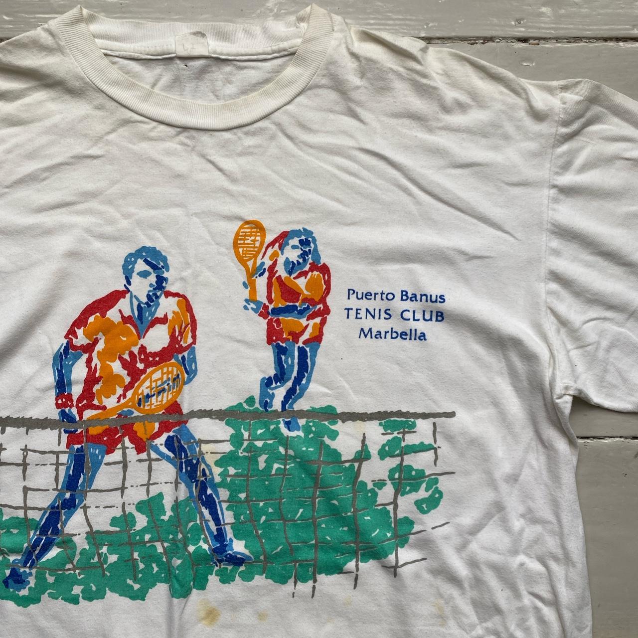 Puerto Banus Tennis Club Marbella Vintage T Shirt