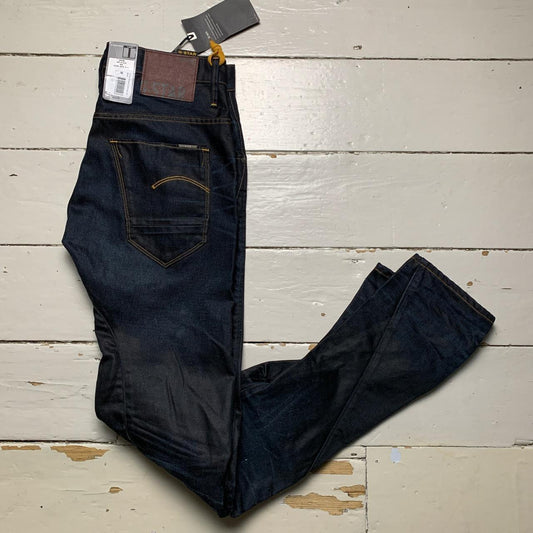 G Star Twisted Dark Navy Jeans