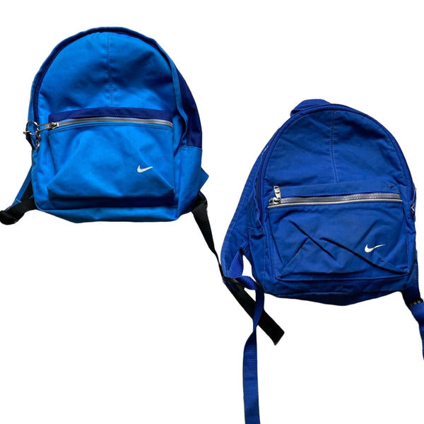 blue nike rucksack