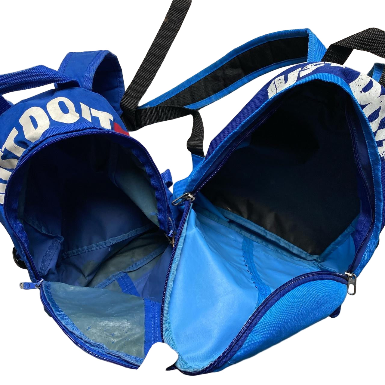 Nike Just Do It Bags Blue and White