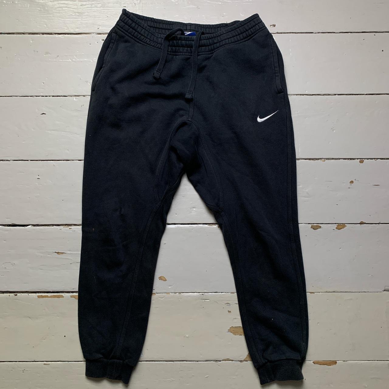 Nike Swoosh Black and White Joggers