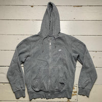 Nike Vintage Swoosh Grey and White Hoodie
