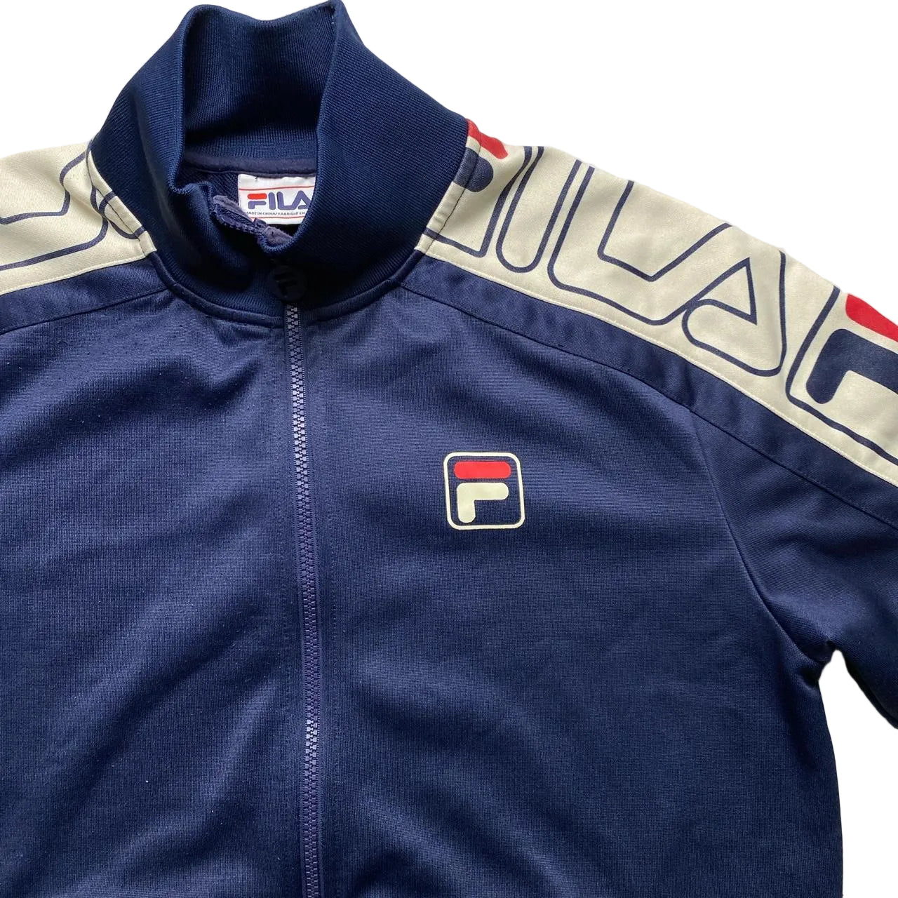 Fila Navy Tracksuit Jacket (M)