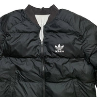 Adidas Bomber Puffer Bubble Reversible Coat (XL)