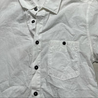 Stone Island White Short Sleeve Shirt (M)