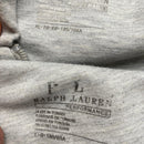 Ralph Lauren Polo Heather Grey and Black Pony Newer Season Full Tracksuit  (L/XL)